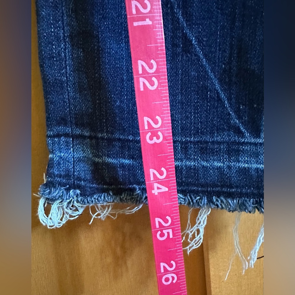 Current Elliott The Cropped Straight Jean, Size 25, Great Condition! - Picture 9 of 11